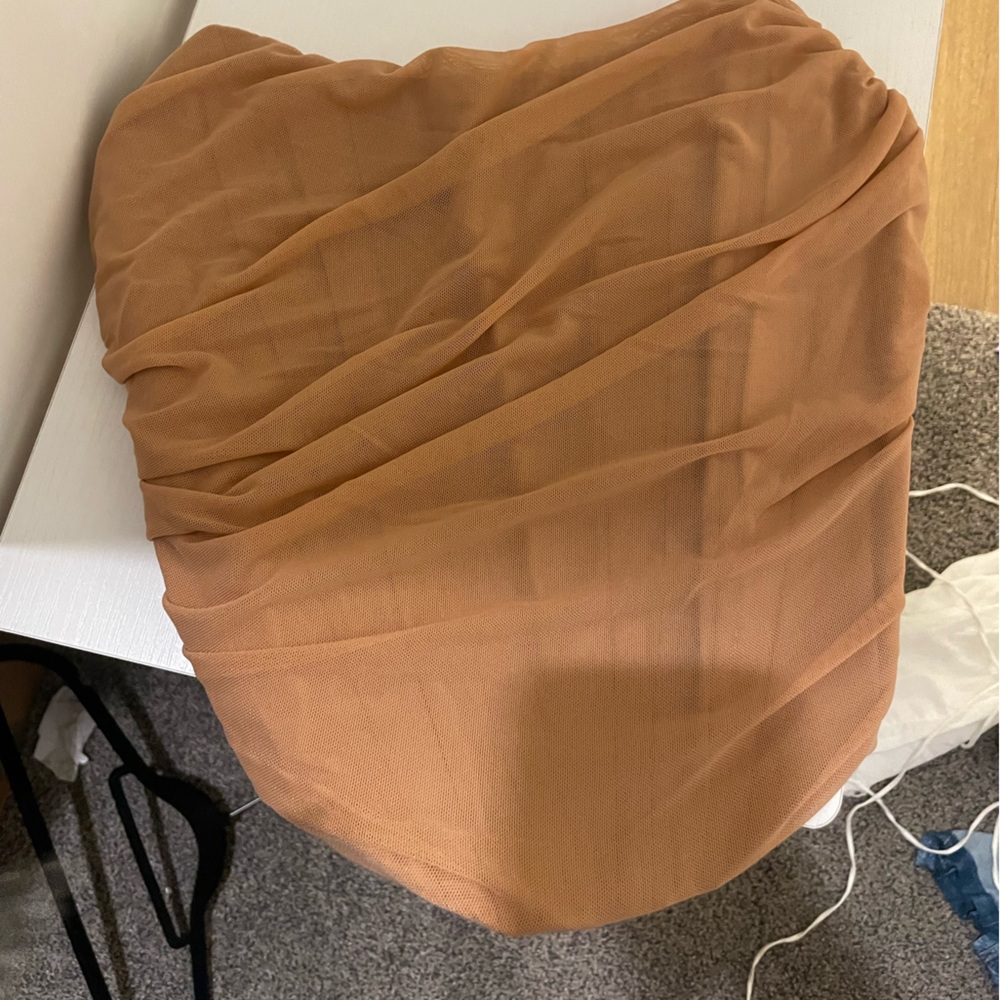 Brown corset